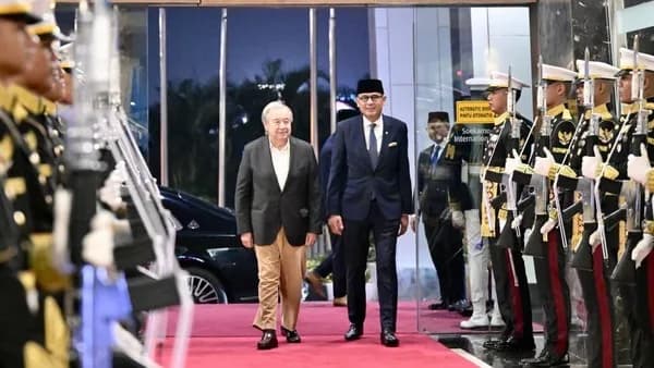 Menlu Sambut Kedatangan Sekjen PBB di RI, Bakal Bertemu Presiden Prabowo