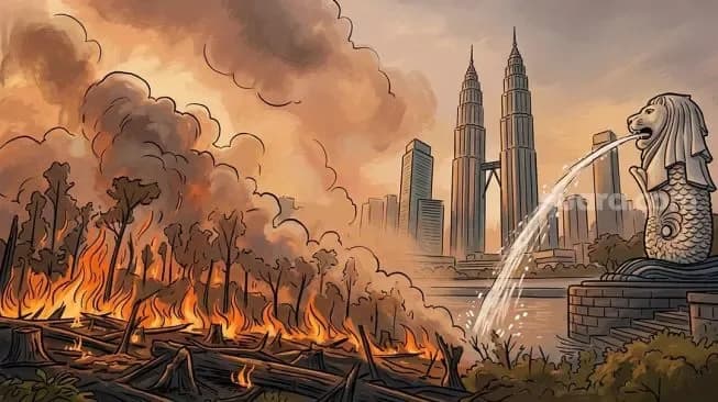 Singapura Ancam 7 Perusahaan di RI Buntut Karhutla dan Kabut Asap