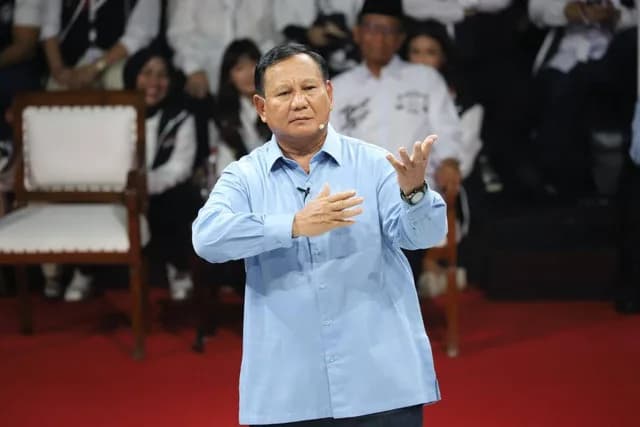 Prabowo: Lebih Baik Saya Tidak Jadi Presiden jika Rakyat Miskin Terus