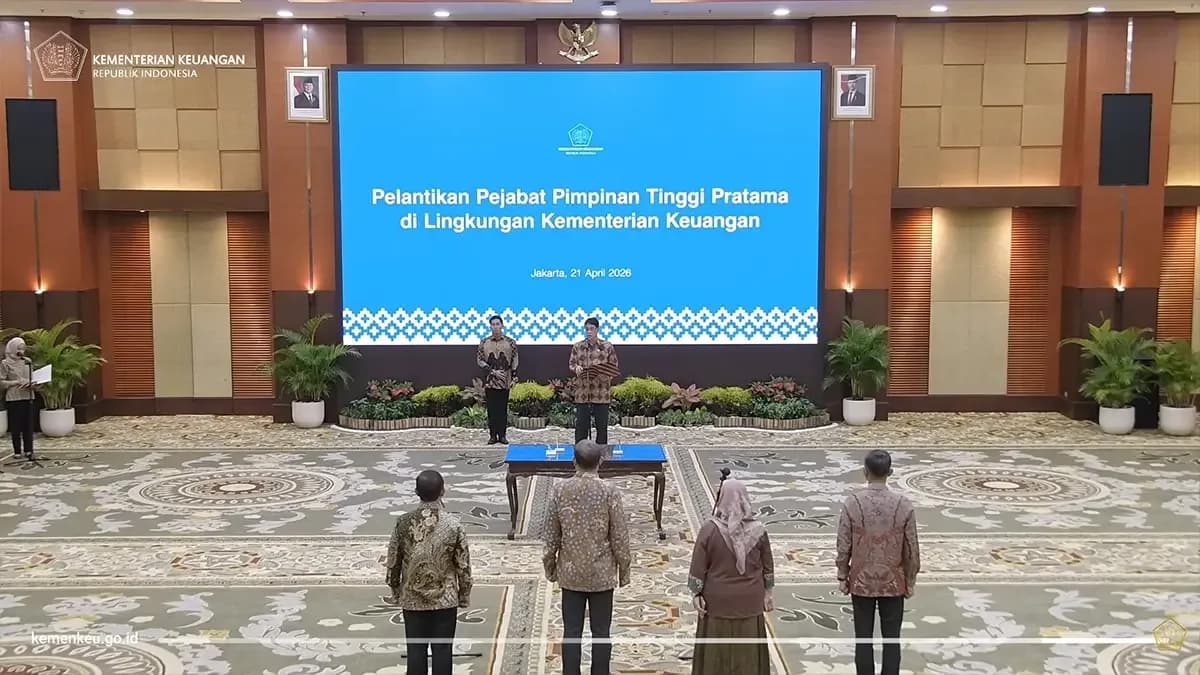 Suahasil Rombak Eselon 1 Kemenkeu, 5 Pejabat Dilantik